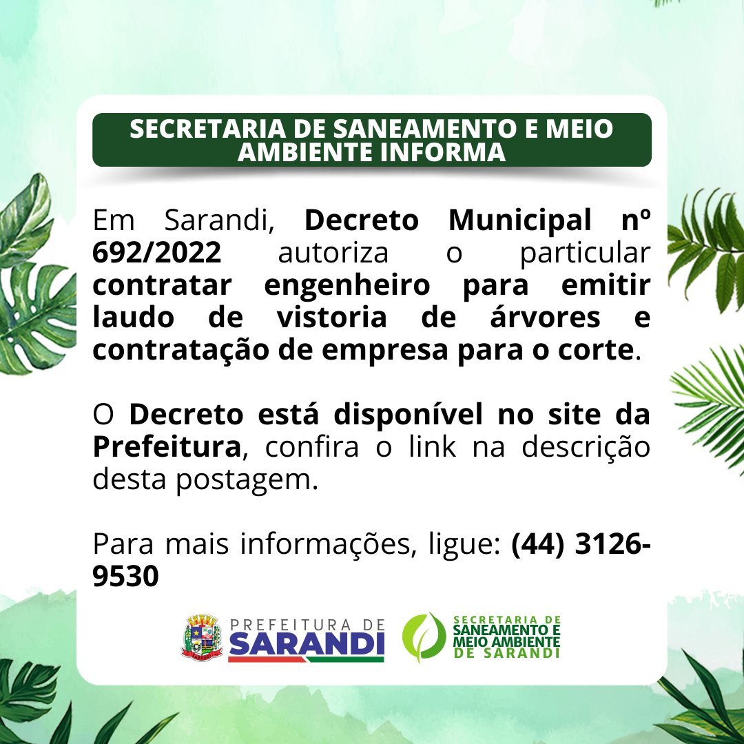 Decreto nº 692/2022